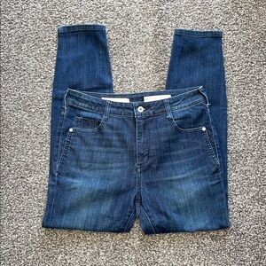 Pilcro And The Letterpress High Rise Denim Leggings Jeans Dark Wash Size 30